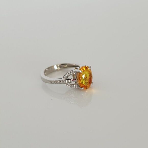 Sphalerite Quartz Ring Size 5 - Picture 5 of 9